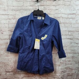 Riders Lee Button Up Shirt Small Nwt Womens